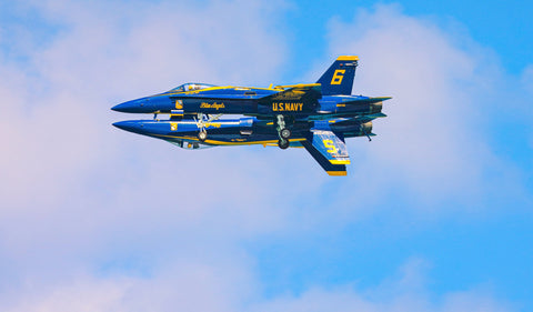 Blue Angels Pair - Fine Art Print