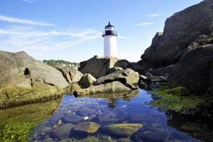 Boston Light house - Fine Art Print